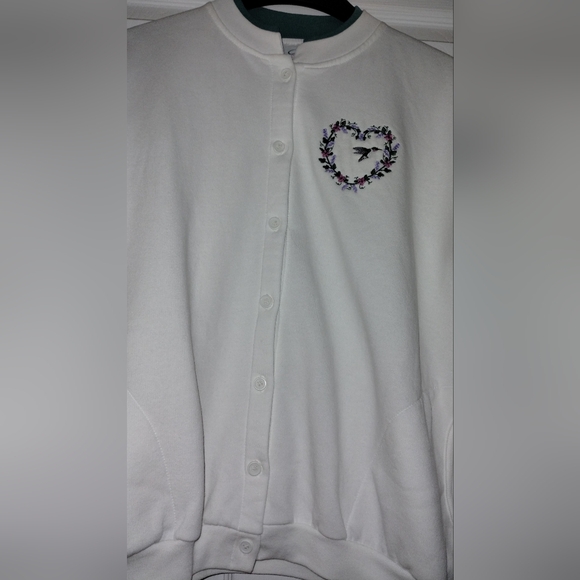 Vintage 90s Women's Cardigan Sweater Jacket - Picture 6 of 8